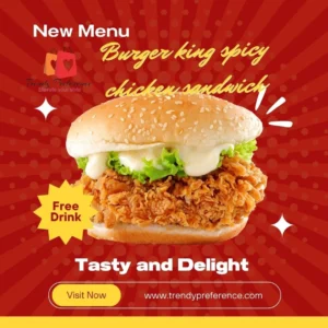 burger king spicy chicken sandwich