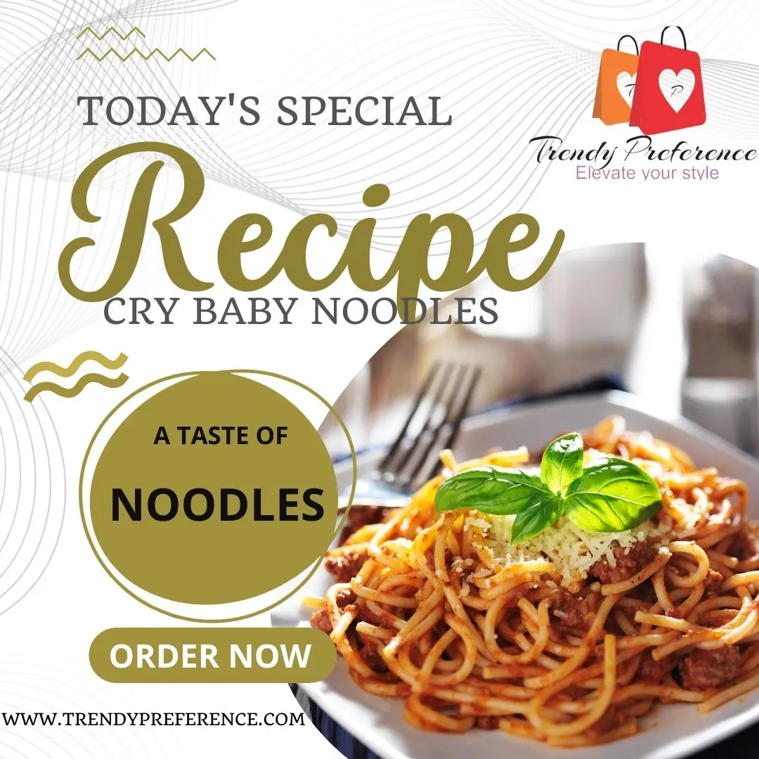 Cry Baby Noodles Recipe