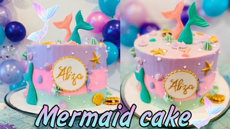 Mermaid Cake Recipe