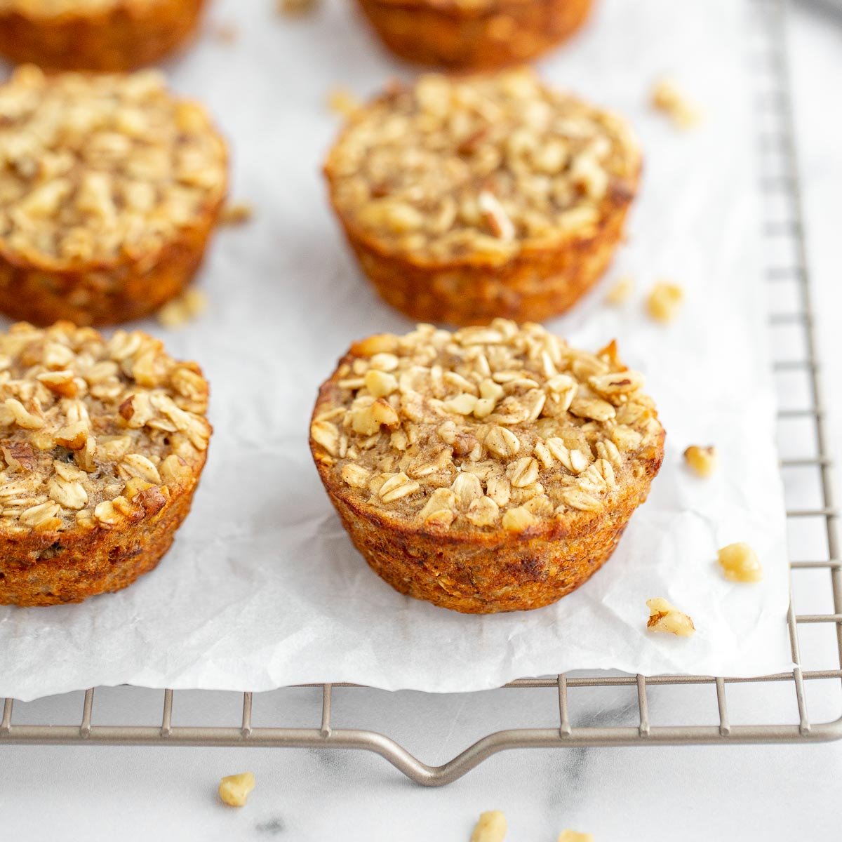 Banana Baked Oatmeal Cups