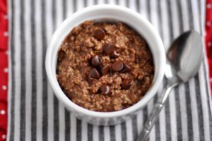 Hot Cocoa Steel Cut Oats