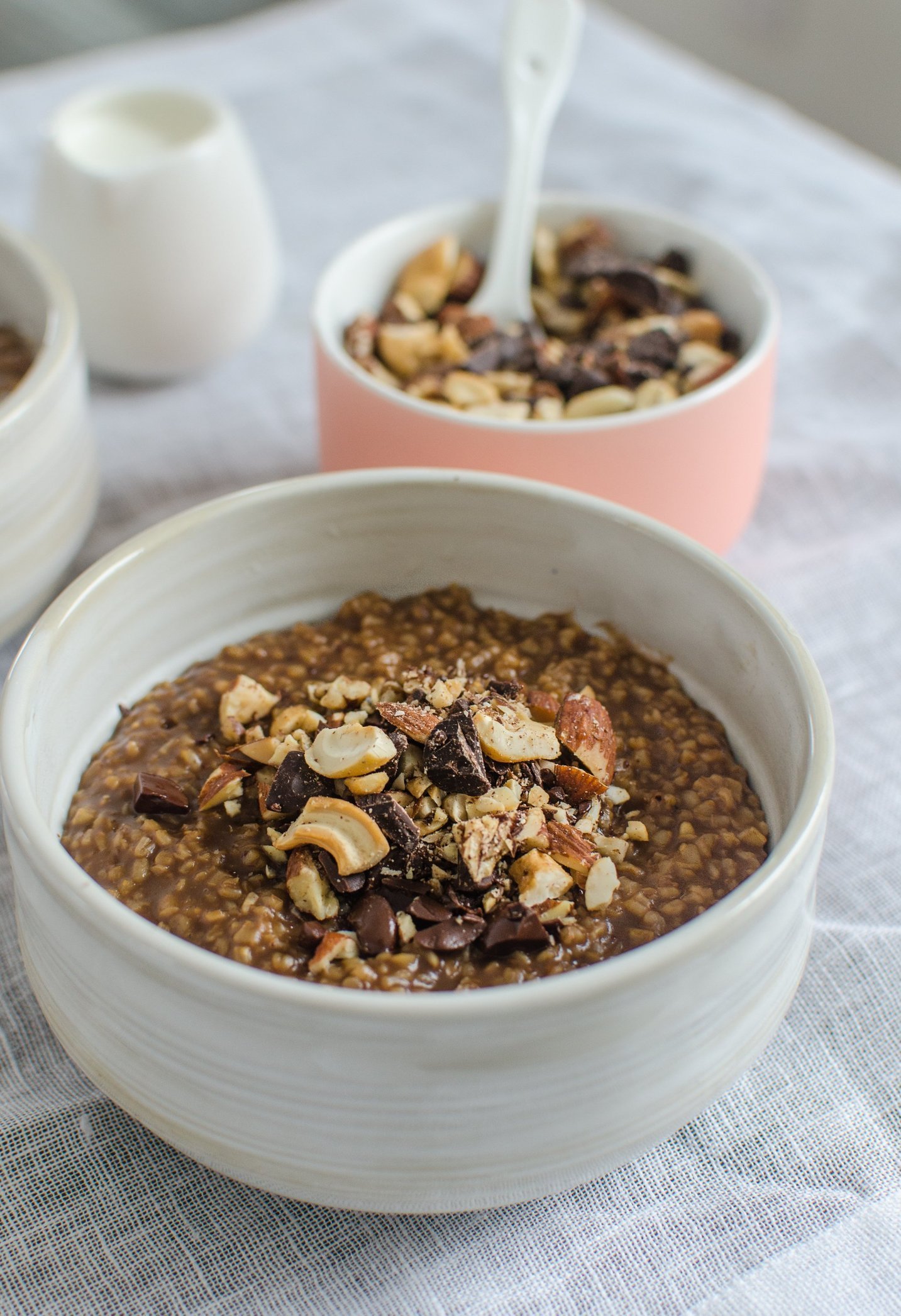 Hot Cocoa Steel Cut Oats