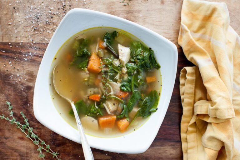 Leftover Turkey Soup