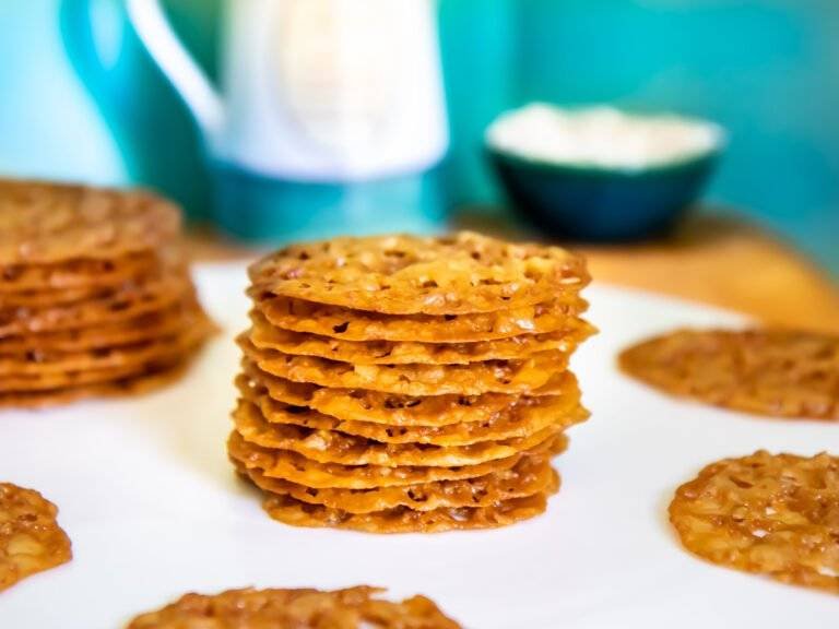 Oatmeal lace cookies